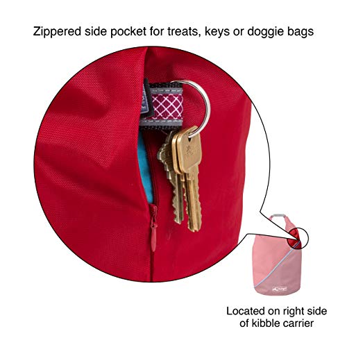 Kurgo Kibble Carrier - Portable Kibble Carrier - Compact Travel Storage - Dog Food Dry Bag - Camping Dog Storage - 5 lb Ca...