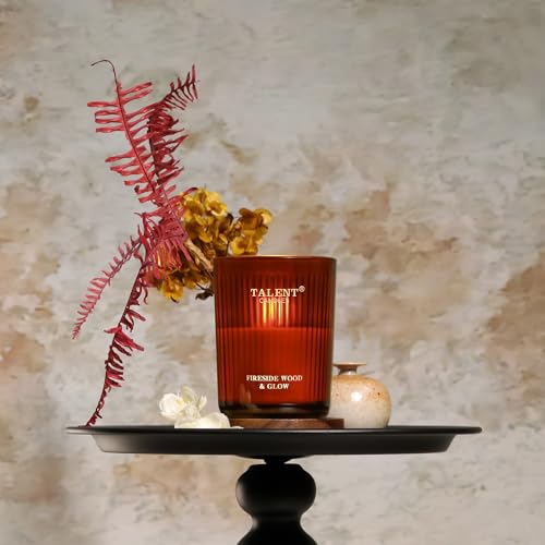 Jar Candles for Home Scented, Aromatherapy Candles Gifts for Women & Men, Natural Soy Candle, 8.4oz Traditional Style Fire...