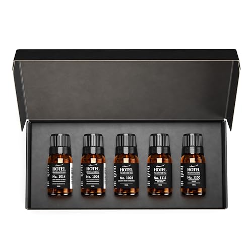 AirScent Hotel Diffuser Oil Gift Set - Buyers’ Best Picks - 10 mL, 0.34 fl oz Hotel Fragrance Oil Gift Set - Inspired by t...