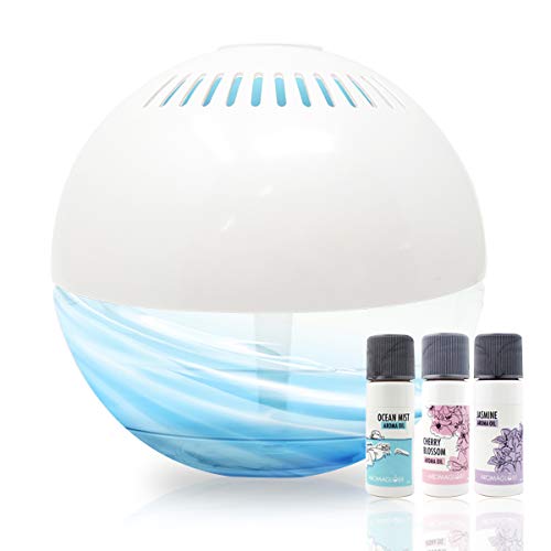 Daiwa Felicity Aroma Globe Air & Room Revitalizer - White Noise Aromatizer Air Washer Machine with Scented Oils, Water Air...