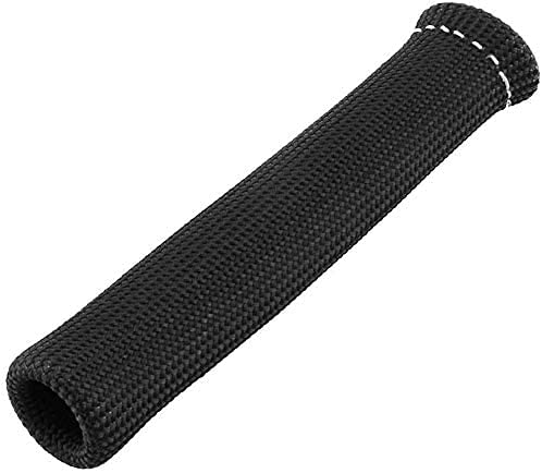 Spark Plug Wire Heat Shield Sleeve Protection 2500 High Temp Heat Tape Protect 8-Pack (Black)