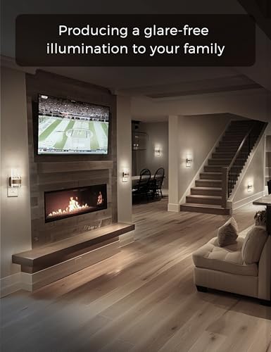 L LOHAS LED Night Light [2Pack], Night Lights Plug Into Wall, Decorative Night Lights with Dusk-to-Dawn Sensor, 0-100LM Di...