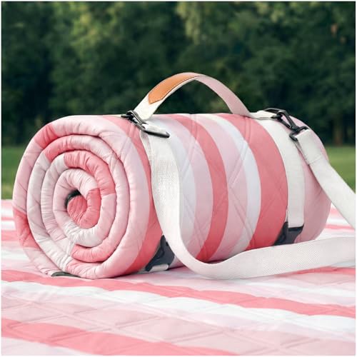 RYCHIC Waterproof Picnic Blanket Outdoor Girlfriend Gf Gifts for Women Sweetest Day Boyfriend 1 One Year Anniversary Meani...