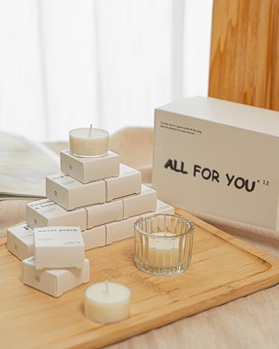 Mgchayoli 12 Pack Candles Gifts Set for Women Candles for Home Soy Scented Candles 35 Hour Burn Time Aromatherapy Candle G...