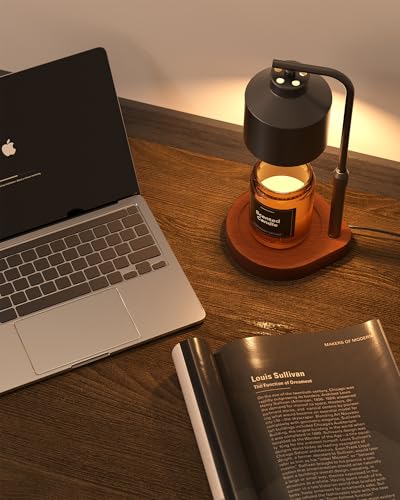 Cozmara Candle Warmer Lamp with Timer & Dimmer for Yankee Candles, Adjustable Height Candle Warmer for Jar Candles, Wax Me...
