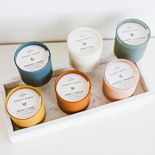 Calyan Wax Co. Dignity Series Scented Candle Gift Set - 6 Scented Candles - 35 Hour Burn - Luxury Non Toxic Soy Wax Candle...