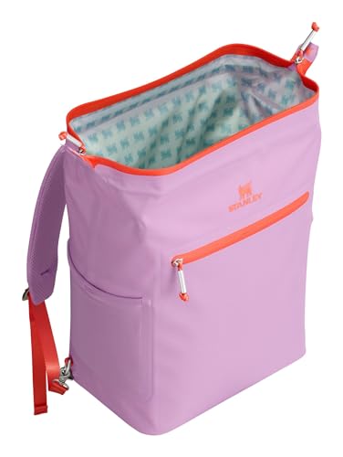 Stanley All Day Madeleine Backpack Soft Cooler 20 Can Cooler with Handle and Shoulder Straps Insulated Travel Bag with Zip...