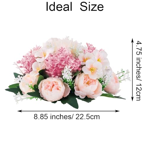 Inweder Flower Balls Centerpieces for Tables: 10 PCS Pink Flowers for Centerpieces Floral Arrangements Centerpiece for Wed...