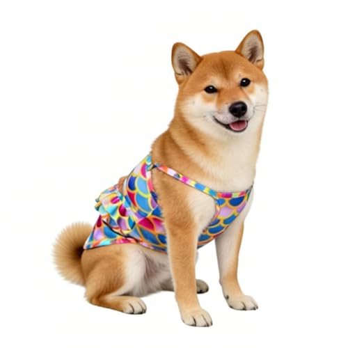 Funny Dog Swimwear Bikini Summer Dog Clothes Beach Swimsuit Puppy Bathing Suit Puppy Vest Cooling Pet Shirt for Small Dog...