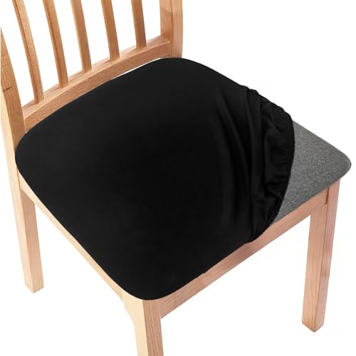 Gute Chair Seat Covers, Dining Room Chair Seat Covers with Ties,Removable Washable Dining Chair Covers Anti-Dust Dining Ro...