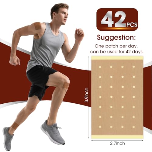42PCS Tiger Patch, Chinese Tiger Back Heat Patches Ultra Strength for Muscle Joint of Knee Shoulder and Neck