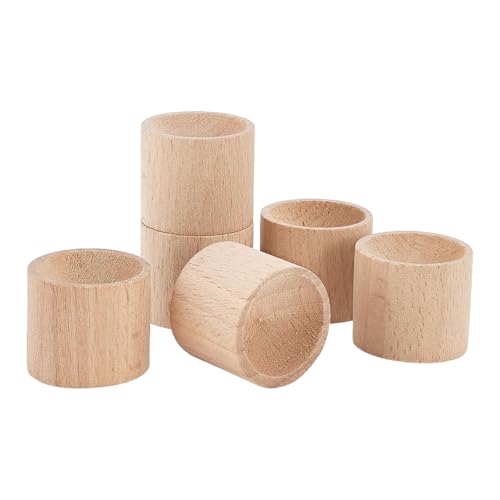 PH PandaHall 6pcs Wooden Essential Oil Diffuser, Passive Fragrance Diffuser Car Air Freshener Diffuser for Home Bedroom Of...