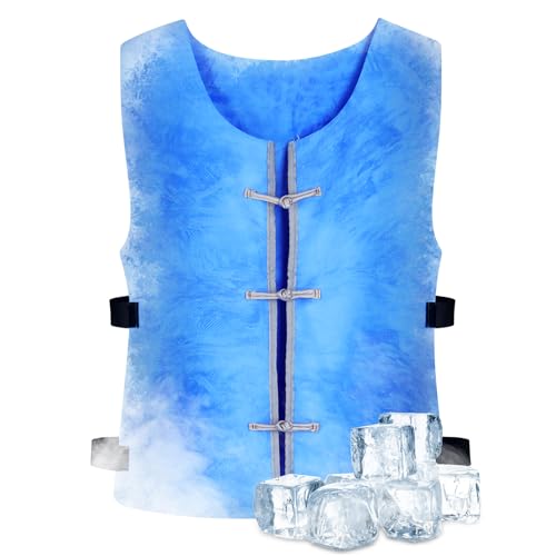 Loxiia Evaporative Cooling Vest for Men & Women, Water-Activated Cooling Vest for Hot Weather