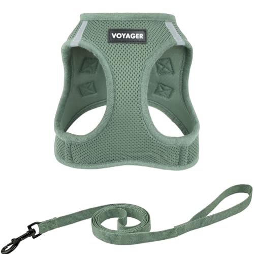 Voyager Step-in Pet Harness - All Weather Mesh, Adjustable Step in Harness for Cats and Dogs by Best Pet Supplies - 307 Se...