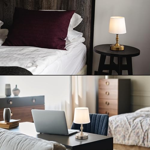 O’Bright Seraph mini – Cordless LED Table Lamp with Dimmer, Built-in Rechargeable Battery, 3-Level Brightness, Patio Table...