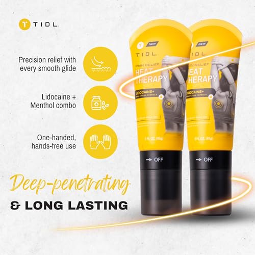 TIDL - Pain Relief Roll On - Fast-Acting Relief on Lower Back, Knee, Neck, Joint & Nerve Pain - Works for Post Workout, Sp...