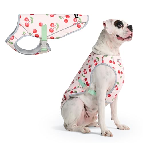 Spark Paws Dog Cooling Vest - SPF 50 UV Sun Protection - Summer Heat Relief Gear for Dogs, Lightweight, Evaporative Coolin...