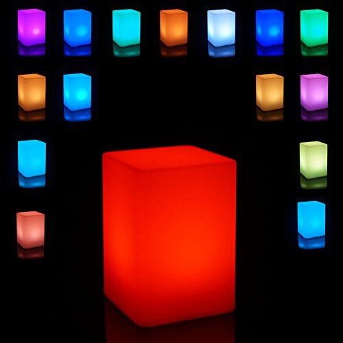 Mr.Go 6-inch Dimmable LED Night Light Mood Lamp for Kids and Adults - 16 RGB Colors - 8 Level Dimming - 4 Lighting Effects...