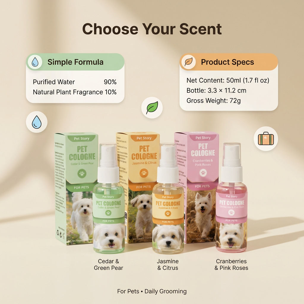 Pet Perfume Alcohol-free For Cross-border Export With English Packaging