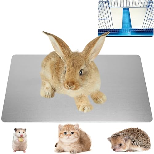 KABASI Rabbit Cooling Pad, Hamster Cool Plate Ice Bed, Pet Cooling Mat for Bunny Puppy Kitten Guinea Pig Cat & Other Small...