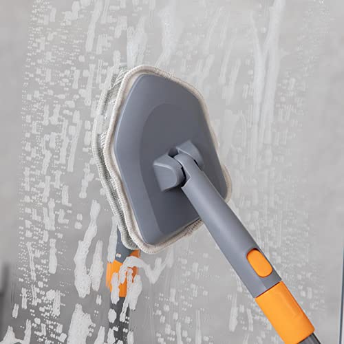 CLEANHOME Microfiber Replacement Pads 3 Pieces Suitable for Tub Tile Scrubber Brushes（ASIN:B09GF2LSZ8)