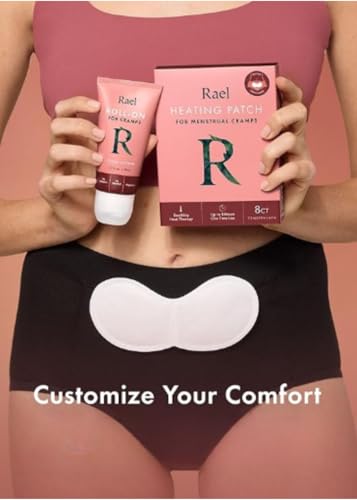 Rael Pain Relief Cream Roll-On – Fast-Absorbing Formula with Camphor, Menthol, and Magnesium, Essential for Women (1.7 fl ...