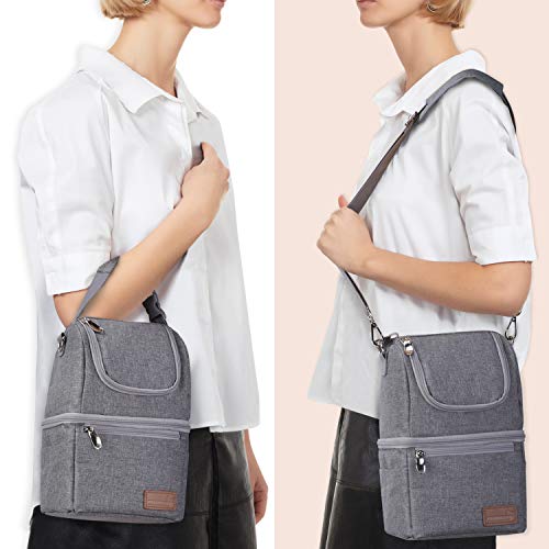Momcozy Insulated Baby Bottle Bag, Multi-Function Breastmilk Cooler Bag, Fit as Wine Carrier or for Milk Bottles Like Dr. ...