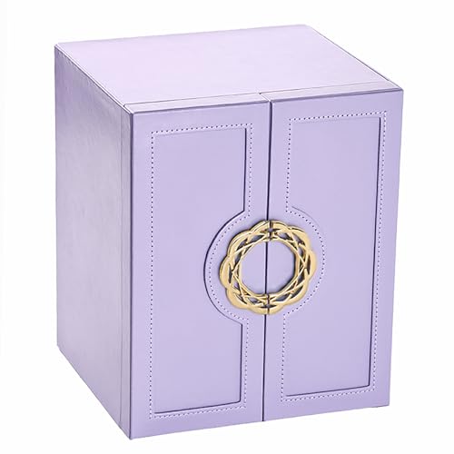 AOSIFIEL Cute Jewelry Box for Women teen Girls Jewelry Organizer Large Jewelry Organizers and Storage Faux Leather Jewelry...