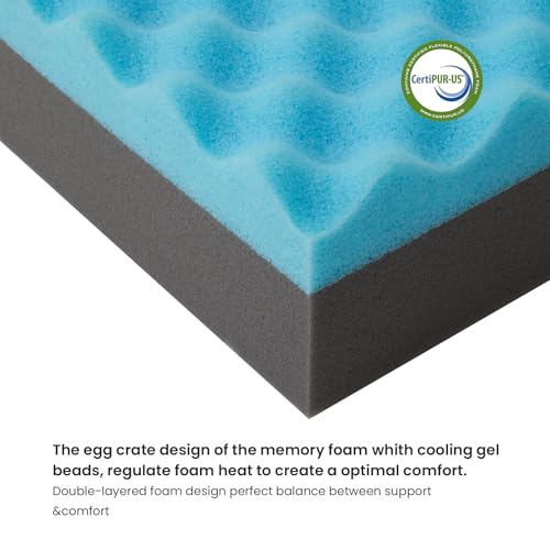 URGVANZ PET Cooling Dog Beds for Large Dogs, Orthopedic Memory Foam Dog Bed, Large Pet Beds with Washable Cover, Ideal for...