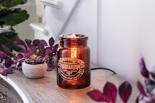 Candle Warmers ETC. Vintage Bulb Illumination Fragrance Warmer- Light-Up Warmer for Warming Scented Candle Wax Melts and T...