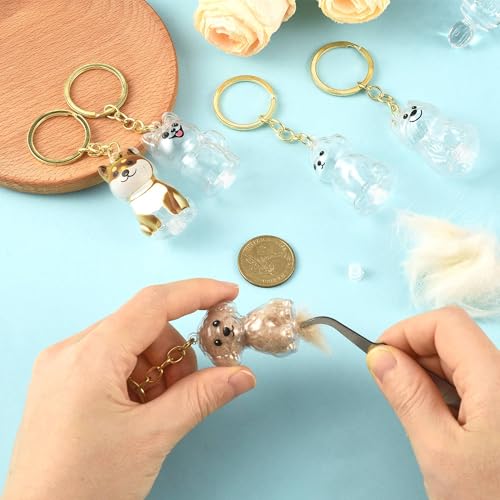 MakemadeDIY Assorted Charms Keychain Purse Accessories Handmade Charms for Women Handbags Kawaii Star Key Chain