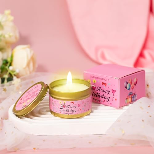 Birthday Gifts for Women Pink Gift Basket Friendship Gift Relaxing Set Best Friend Unique Gift Ideas for Women Gift Box fo...