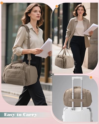 Marscamd Quilted Breast Pump Bag Compatible with Spectra S1 and S2, Pumping Bag with Cooler Compartment and a Drying Mat, ...
