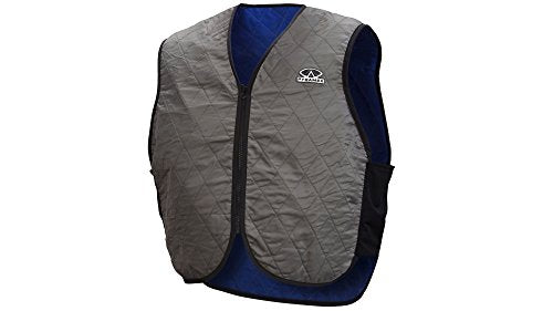 Pyramex Safety CV112M Light Weight Durable Body Cooling Vest, Medium, Lime