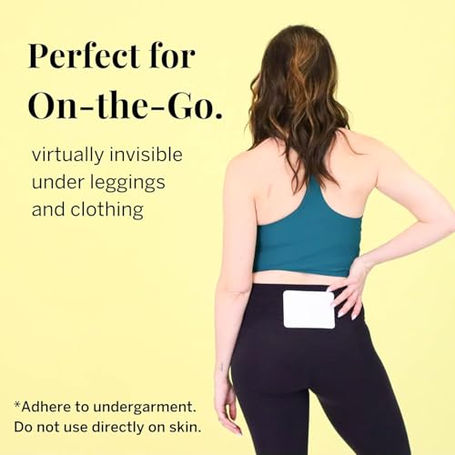 Pixie Period Cramps Menstrual Pain Relief Heat Patches - Lower Abdominal & Back Ache Therapy - Natural Alternative to Lido...