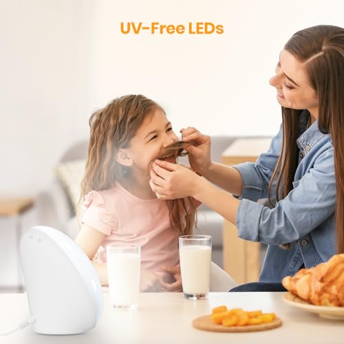 LASTAR Sun Lamp, 10,000 Lux Sunlight Lamp with 4 Color Temperatures & 5 Brightness & 1H Timer, Touch Control Daylight Lamp...