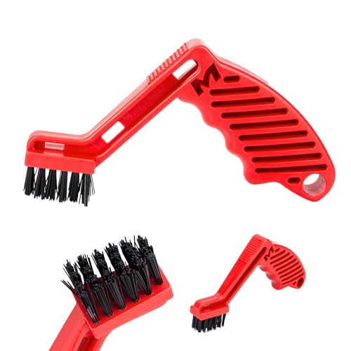 Maxshine Car Detailing Foam Pad Conditioning Brush - Wool Buffing Pad and Polishing Pad Cleaner - Red