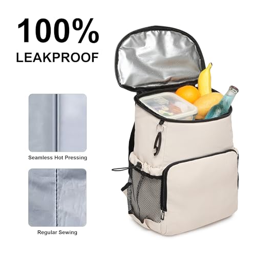 Backpack Cooler for Men and Women Insulated Waterproof Soft Lightweight Cooler Bag Leakproof 30 Cans Travel Camping Picnic...