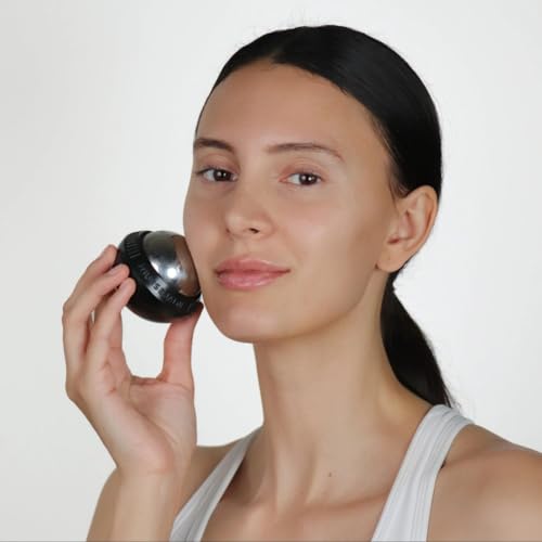 Nurse Jamie Super-Cryo Massaging Orb – Stainless Steel Roller for Face & Body – Long-Lasting Cooling & Warming Therapy for...