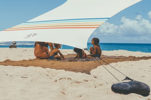 Neso Grande Portable Beach Tent Sun Shelter - Lightweight Beach Shade Canopy - Easy Setup for Family Outings - Patented Re...