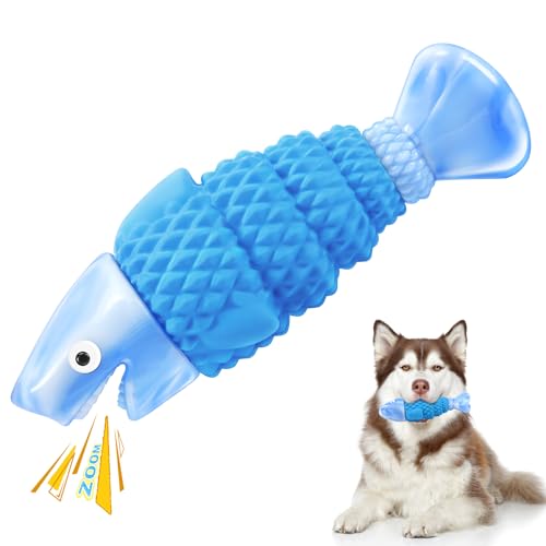 WinTour Tough Dog Toys for Aggressive Chewers, Indestructible Dog Chewers for Medium & Large Breeds, Squeaky Durable Chew ...