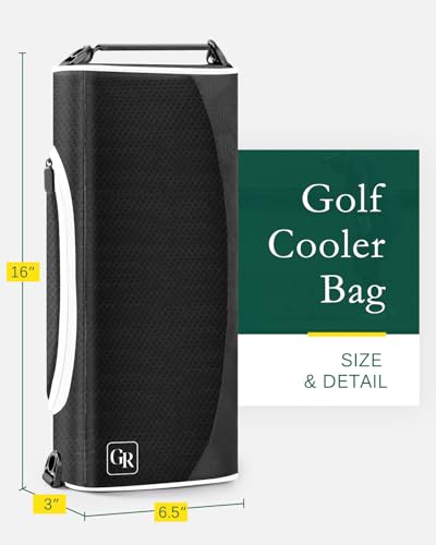 Golf Cooler Bag with Ice Packs - Golf Gifts for Men Fits in Golf Bags Golf Accessories Fathers Day Dad Gifts from Daughter...