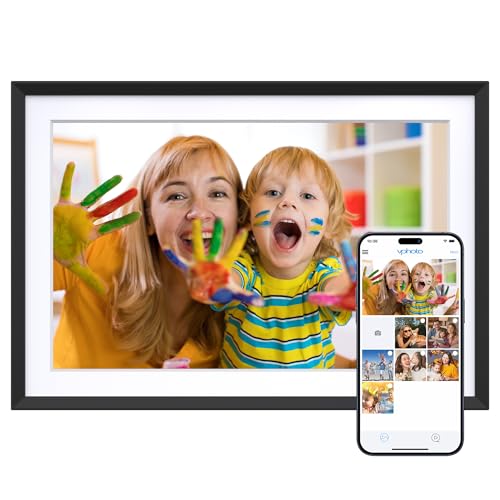 Dragon Touch 10.1'' WIFI Digital Picture Frame - 1280*800 HD IPS Touch Screen Digital Photo Frame Display, Auto-Rotate, Sh...