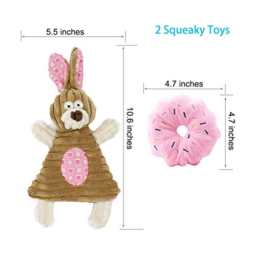 Volacopets Puppy Toys for Teething, Puppy Chew Toys for Small Dogs, Crinkle Dog Toys Small Breed Boredom and stimulating, ...