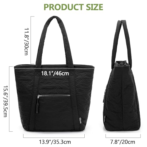 Fasrom Insulated Cooler Tote Bag Holds 30 Cans, Large Leakproof Grocery Bag with Zippered Top, Soft Sided Shopping Bag for...
