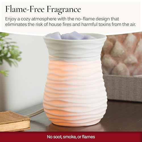 Candle Warmers ETC. Illumination Fragrance Warmer- Light-Up Warmer for Warming Scented Candle Wax Melts and Tarts or to Fr...