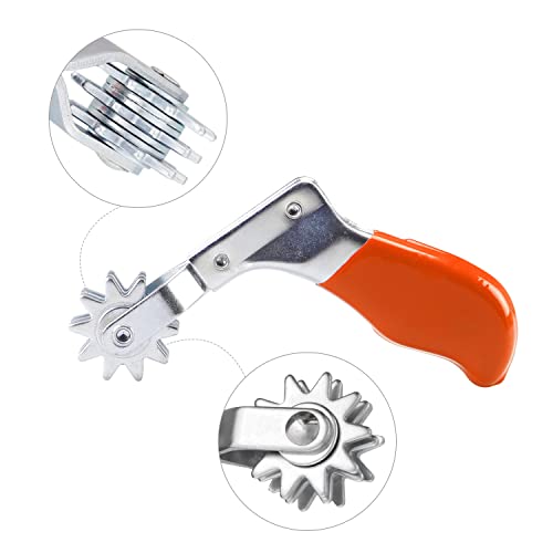 SPTA Polishing Pad Conditioning Brush, Polishing Spur Tool Set,Wool Buffing Pad Cleaning Spur Tool+ Foam Pad Brush, Car Bu...