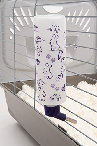 Lixit Weather Resistant Cage Water Bottles for Rabbits, Ferrets, Guinea Pigs Hamsters and Other Small Animals. (16-Ounce)