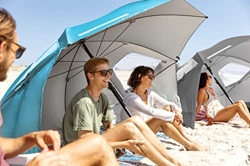 Sport-Brella Premiere UPF 50+ Umbrella Shelter with Patented Side Panels and Tilt Mechanism, Heavy-Duty 1.25 Inch Center P...