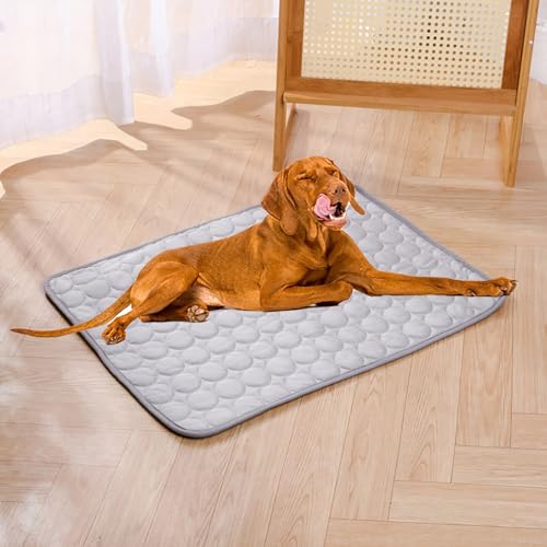 Nonshio Dog Cooling Mat, Washable Portable Pet Cooling Pad for Dogs Cats, Indoor Outdoor Sleeping Mat - Keep Cool for Pets...